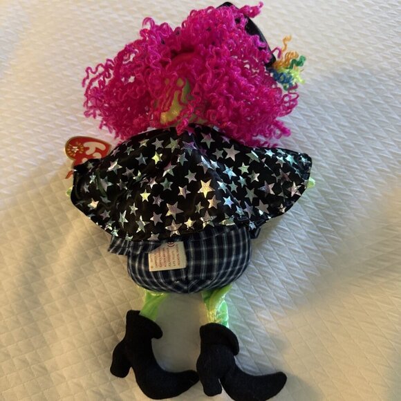 Vintage Scarey the Witch- TY Beanie Baby - Retired & Rare - New with Tags - Picture 4 of 4